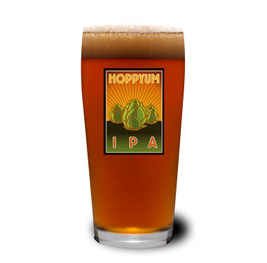 Hoppyum IPA Glass