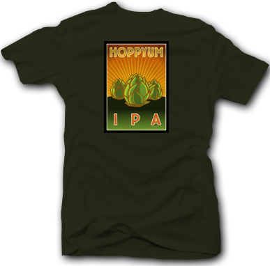 Hoppyum IPA Tee – Green
