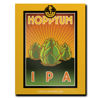 Hoppyum IPA Poster