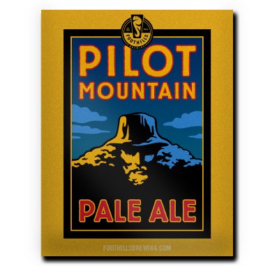 Pilot Mountain Pale Ale Poster