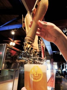 what's on tap at Foothills brewpub