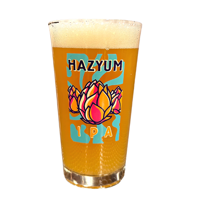Hazyum Pint Glass